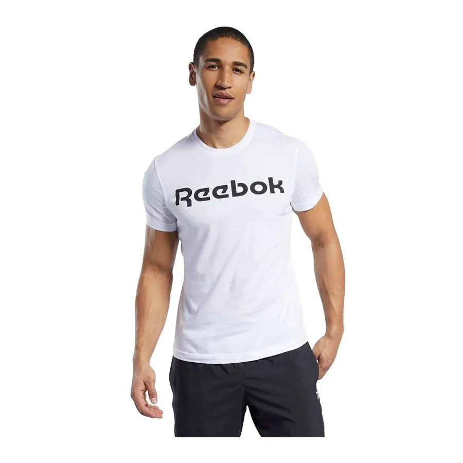 Reebok Camiseta Hombre GS LINEAR BLANCO