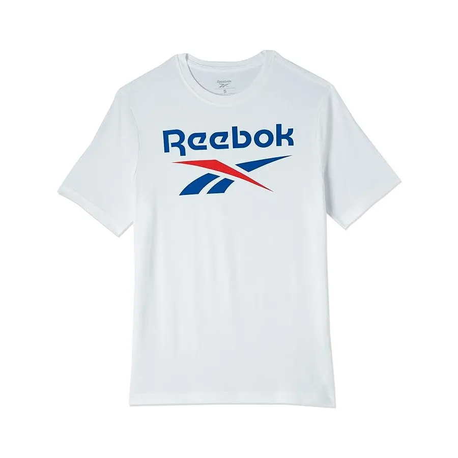 Reebok Camiseta Hombre RI BIG STACKED LOGO BLANCO