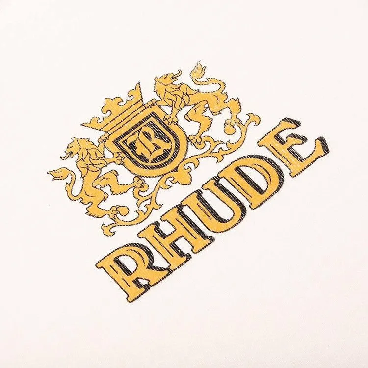 Rhude Cresta Cigar Hoodie 'Vintage White'