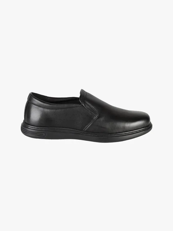 Riposella Mocasines confort de piel para hombre.