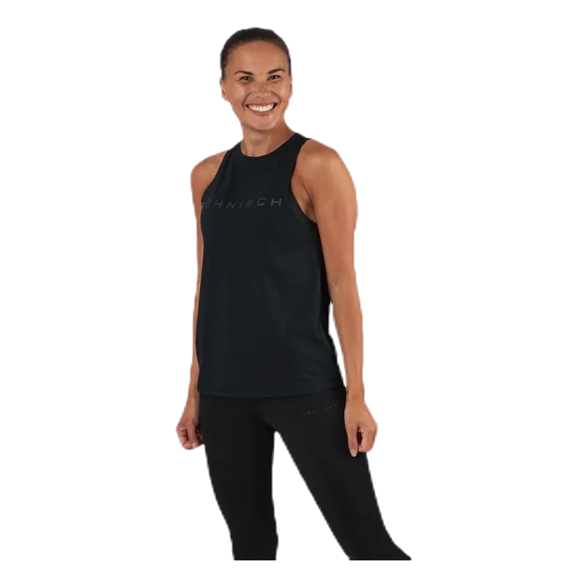 Röhnisch Clara Loose Singlet Black