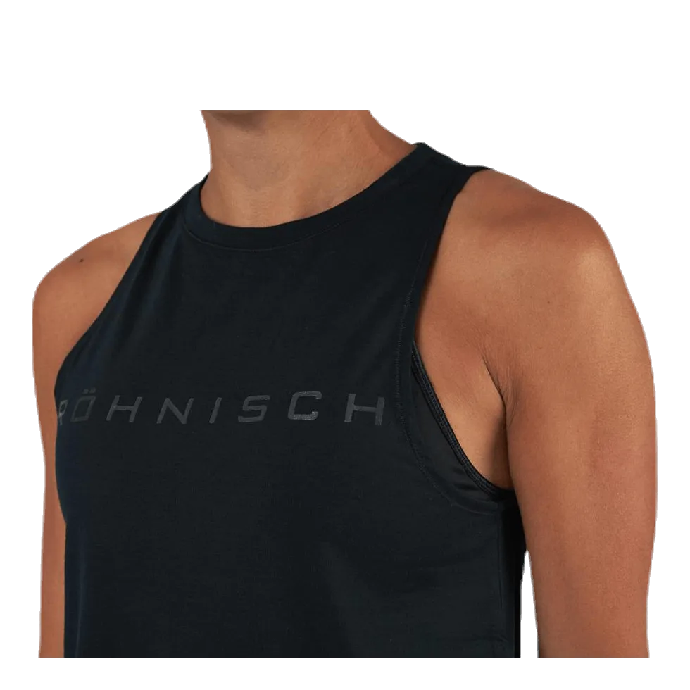Röhnisch Clara Loose Singlet Black