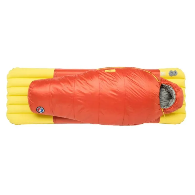 Saco de dormir Big agnes Little Red 20 (FireLine Core Recycled) Derecha (Naranja) Junior