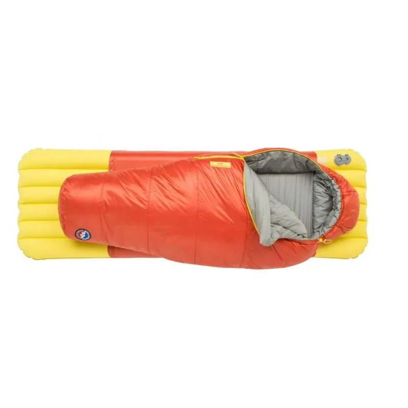 Saco de dormir Big agnes Little Red 20 (FireLine Core Recycled) Derecha (Naranja) Junior