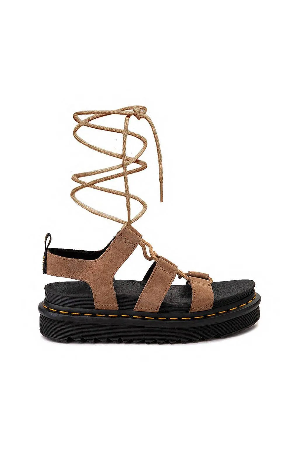 Sandalia Dr. Martens Nartilla 31738439 savannah tan tumbled nubuck