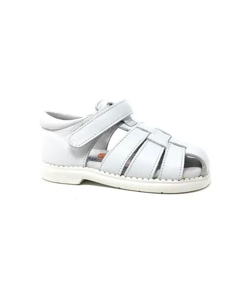 sandalia napa blanco