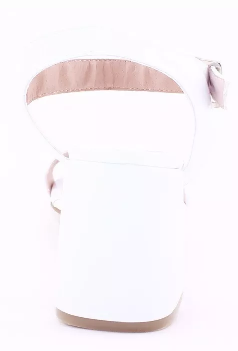 Sandalia Taco Ancho Clasica Comodas Mujer Verano Sacha 950