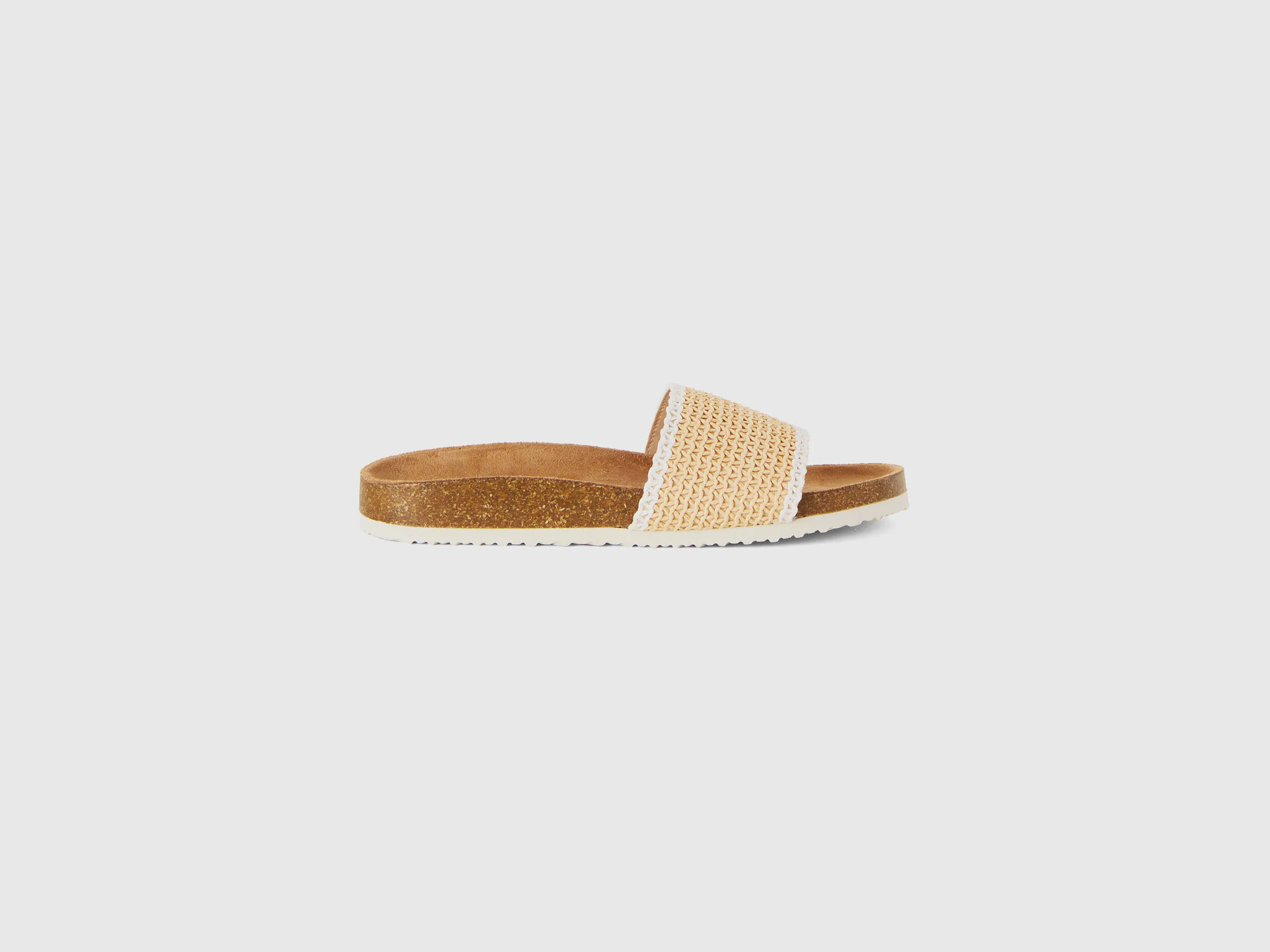 Sandalias de efecto rafia