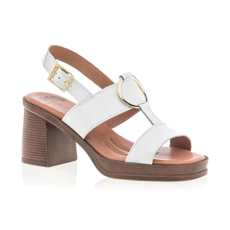 Sandalias/ descalzo mujer blanco
