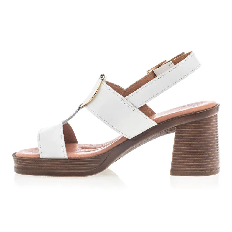 Sandalias/ descalzo mujer blanco
