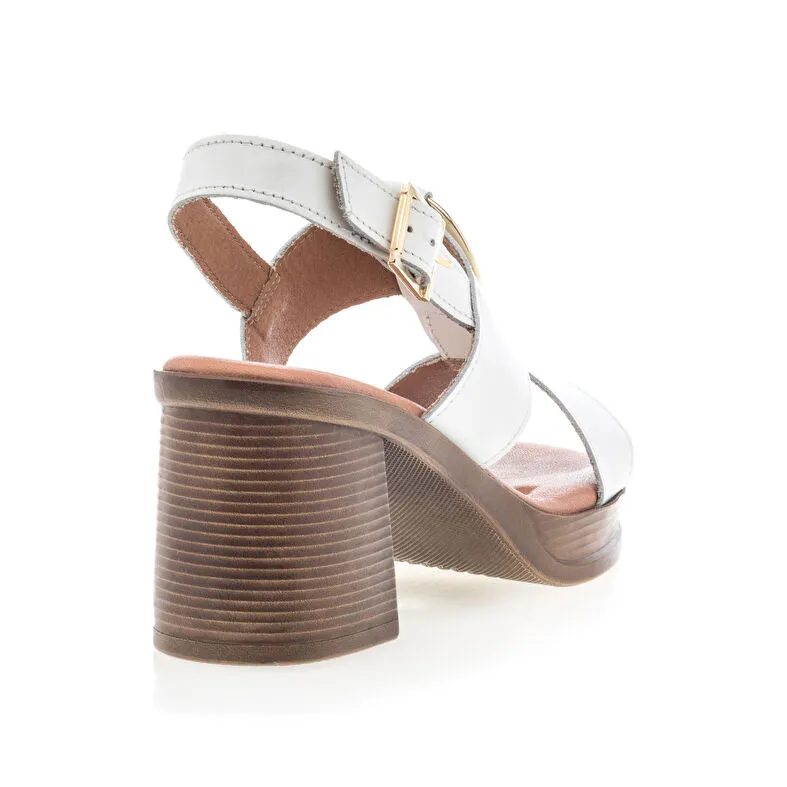 Sandalias/ descalzo mujer blanco