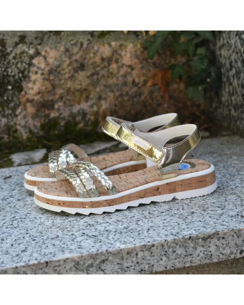 Sandalias doradas Pablosky   470682