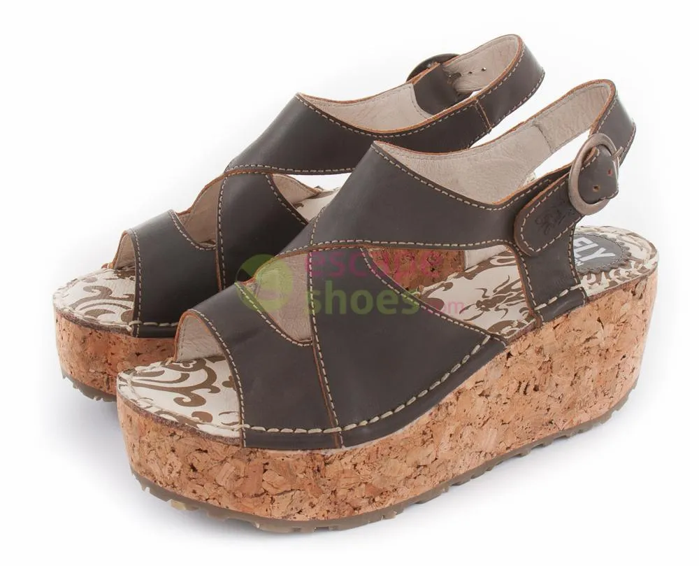 Sandalias FLY LONDON Charlie Chay Kaki P701324004