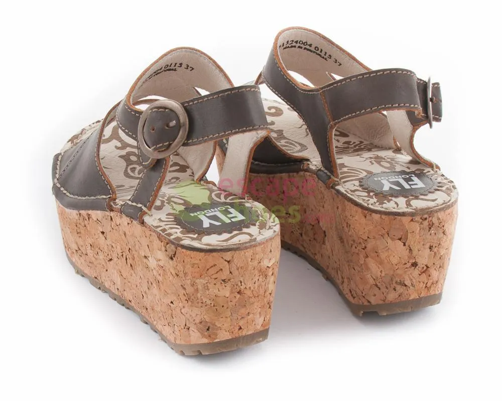 Sandalias FLY LONDON Charlie Chay Kaki P701324004
