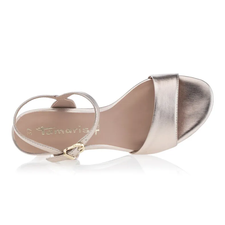 Sandalias mujer amarillo