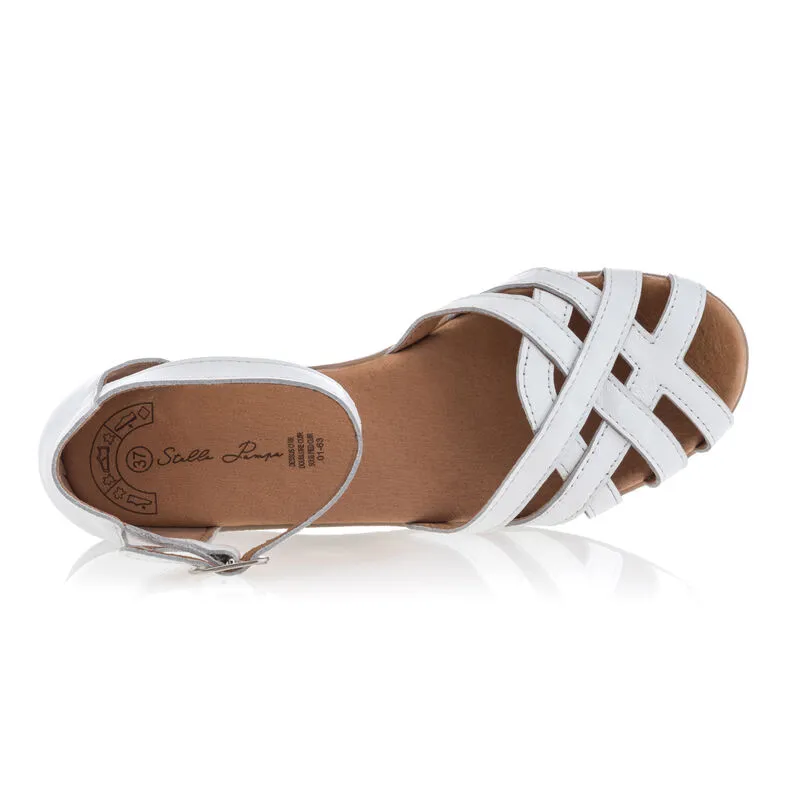 Sandalias mujer blanco