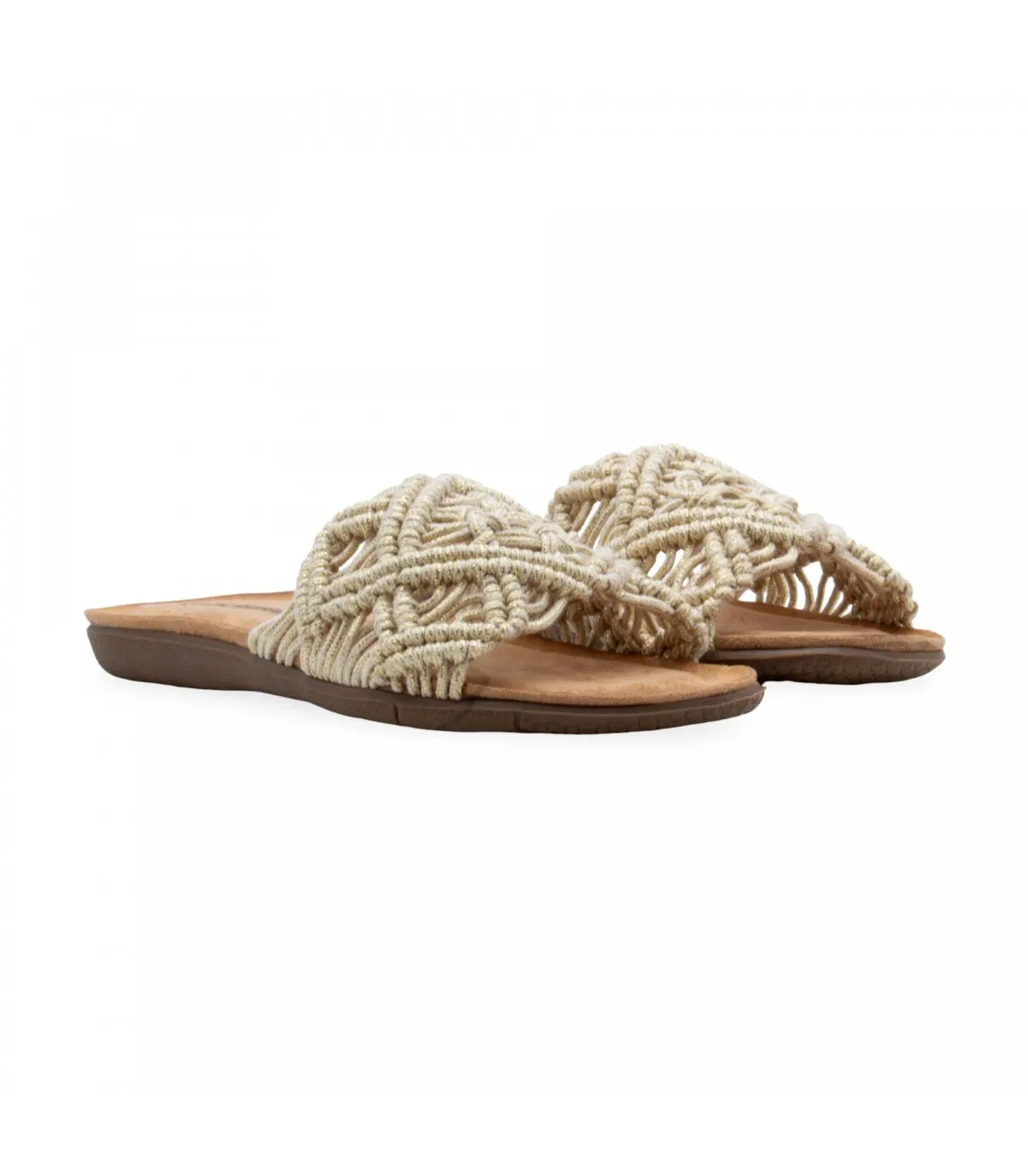 SANDALIAS PLANAS MUJER DOSPIES 241091