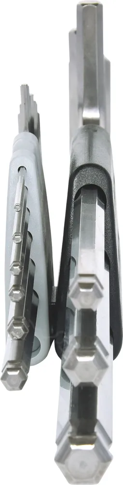 Set de llaves Allen KS Tools, acero inoxidable, 9 piezas, largas, resistentes a los ácidos