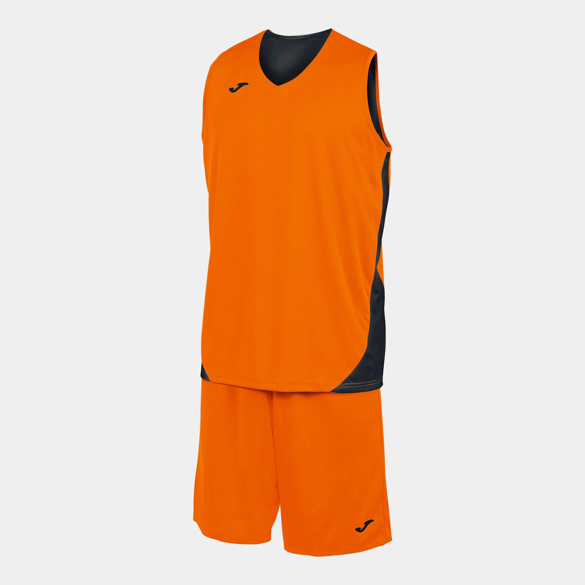 Set unisex Kansas naranja negro