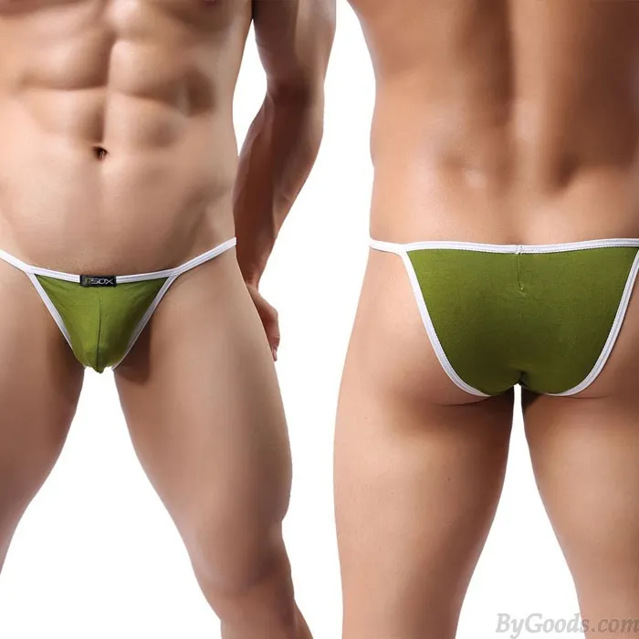 SEXY GSTRING THONG FOR MAN LOW WAIST UNDERWEAR SHORT PANTIES MEN'S LINGERIE