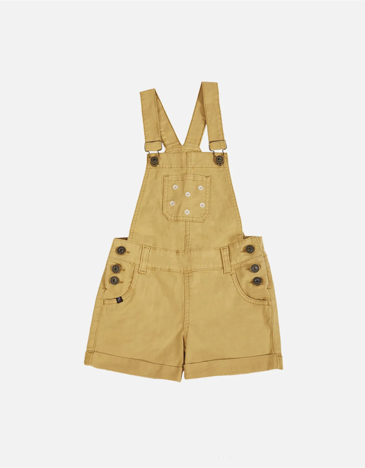Short drill amarillo tiro alto