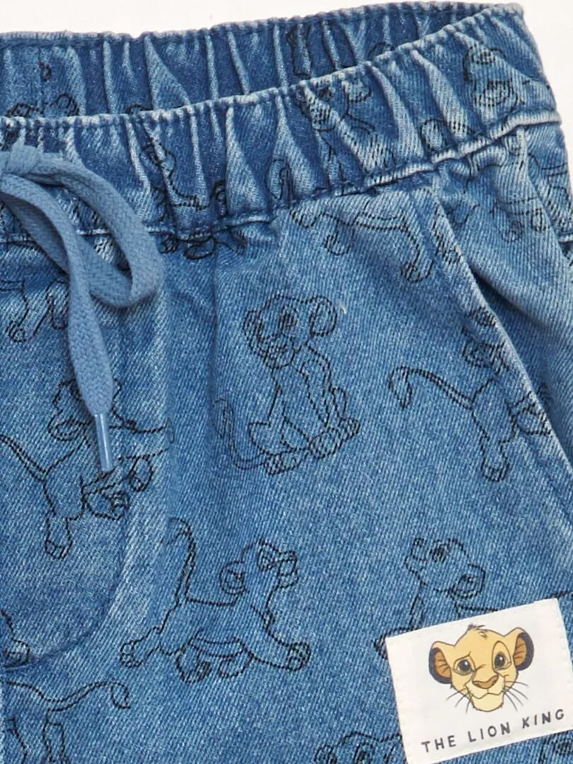 SHORT VAQUERO 'EL REY LEóN'  AZUL