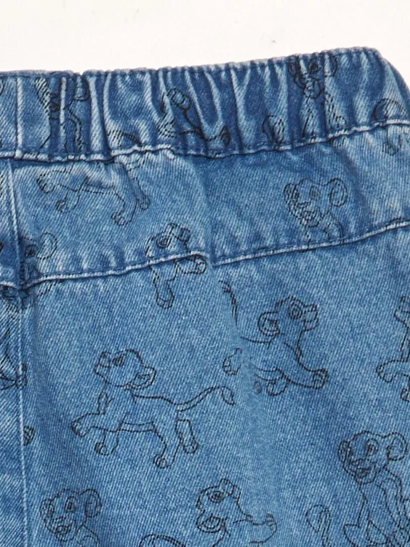 SHORT VAQUERO 'EL REY LEóN'  AZUL