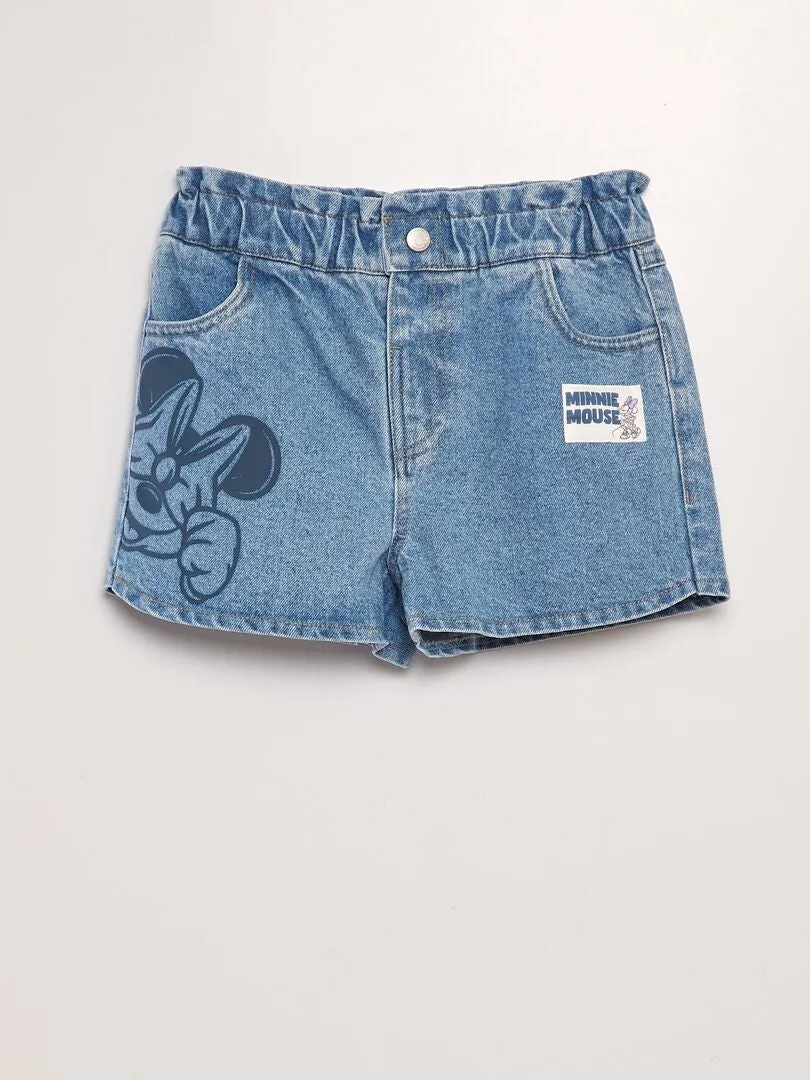 SHORT VAQUERO 'MINNIE'  AZUL