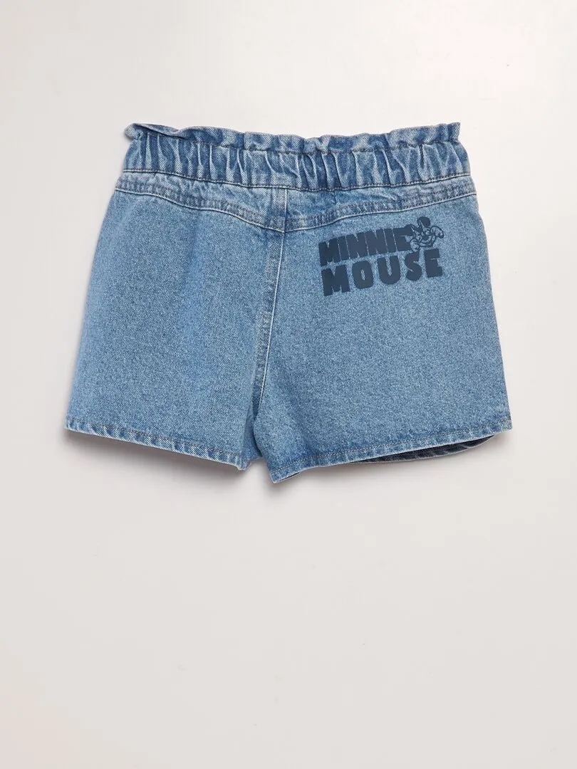 SHORT VAQUERO 'MINNIE'  AZUL