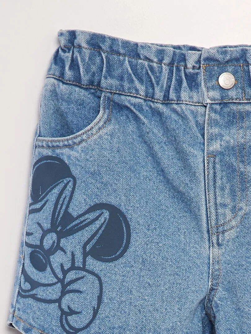 SHORT VAQUERO 'MINNIE'  AZUL