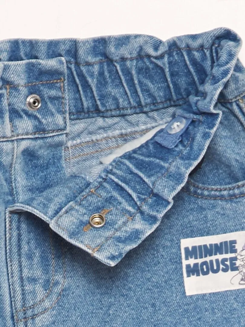 SHORT VAQUERO 'MINNIE'  AZUL