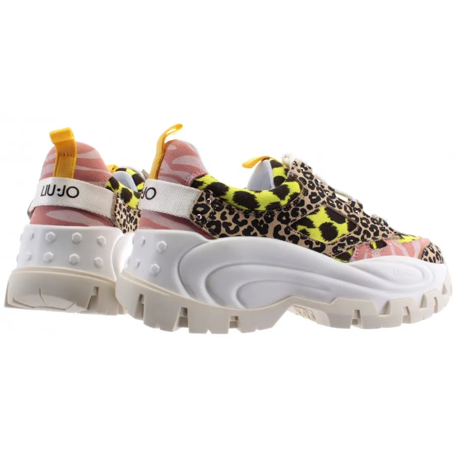 Sneakers Mujeres LIU JO Milano Wave 01 Yellow Sintético Amarillo