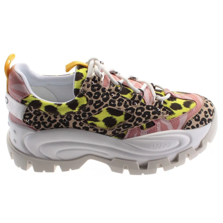 Sneakers Mujeres LIU JO Milano Wave 01 Yellow Sintético Amarillo