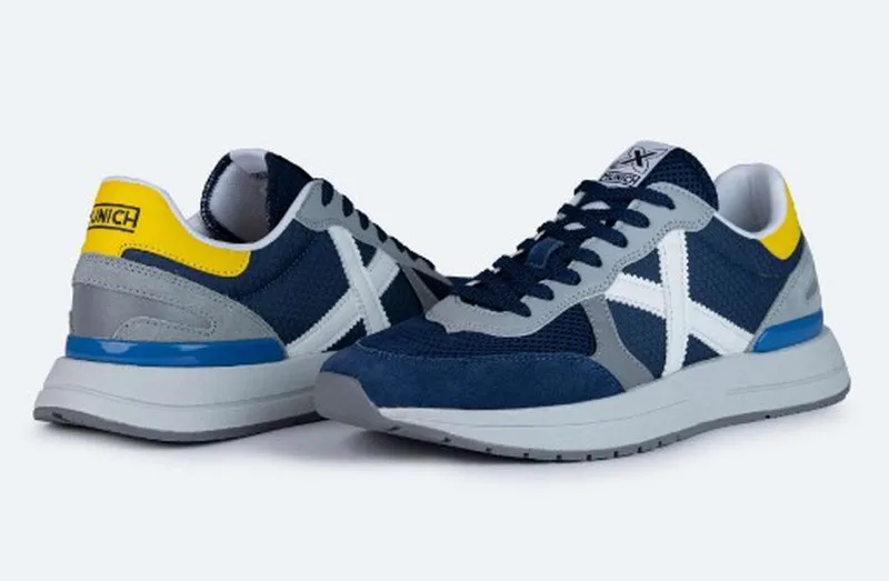 Sneakers Munich SOON 54 textil marino