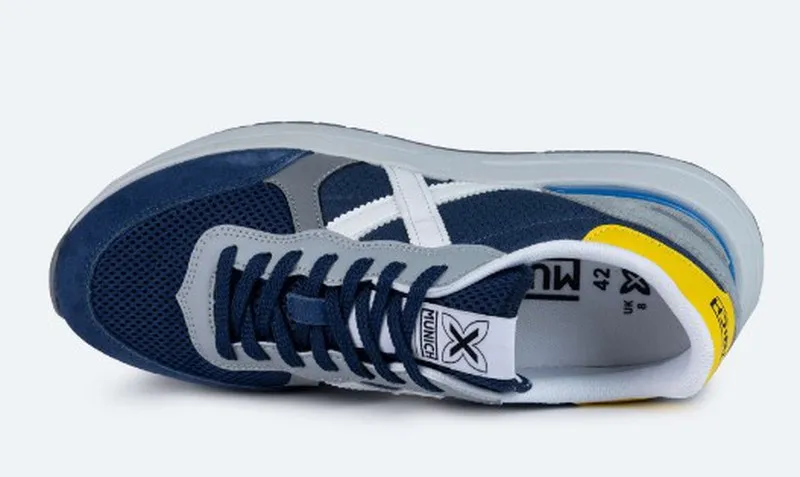 Sneakers Munich SOON 54 textil marino