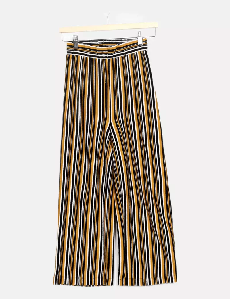 Springfield Pantalón multicolor rayas