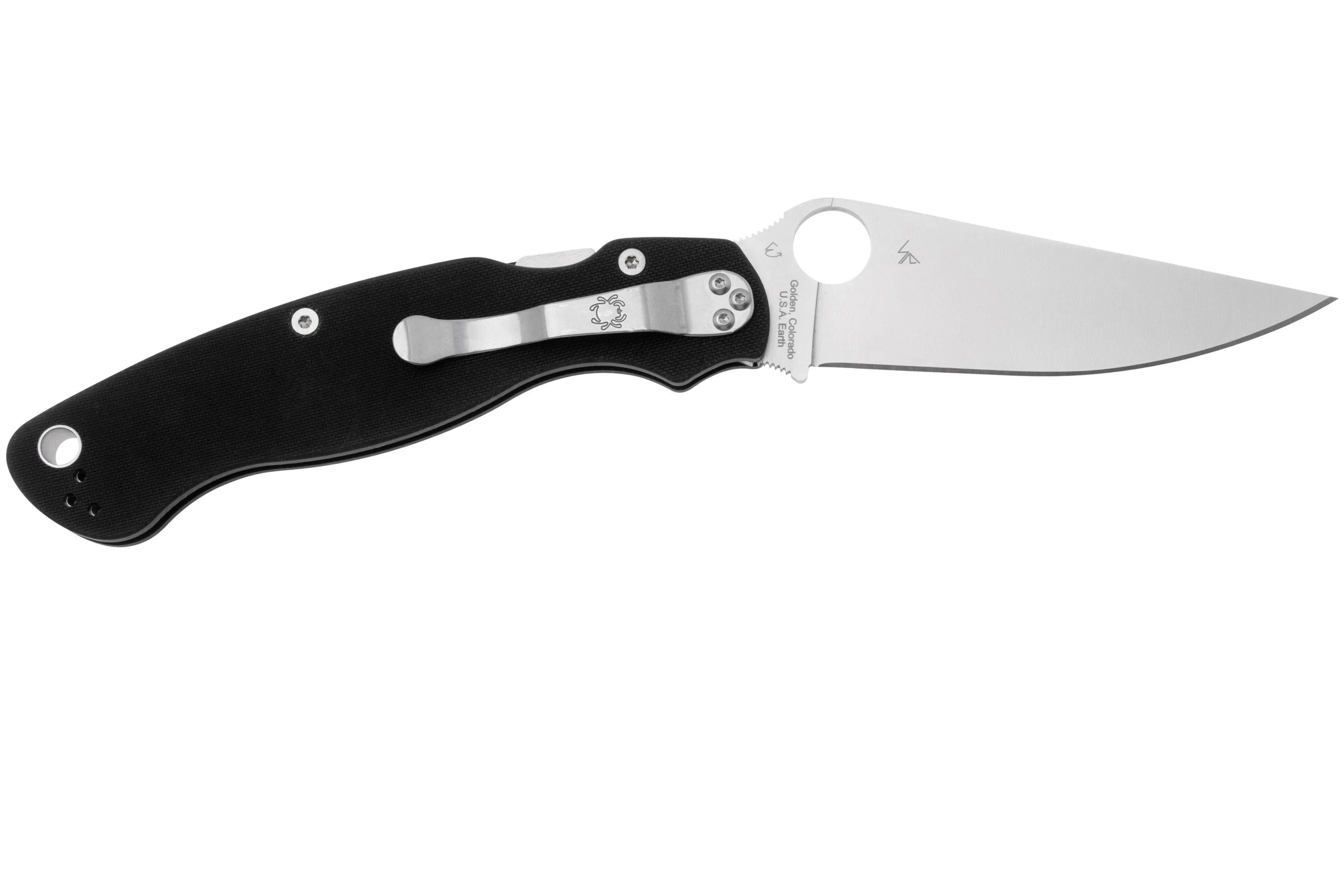 Spyderco Military 2 C36GP2 Black G10, navaja
