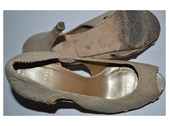 Stuart Weitzman estás faltando Beige 