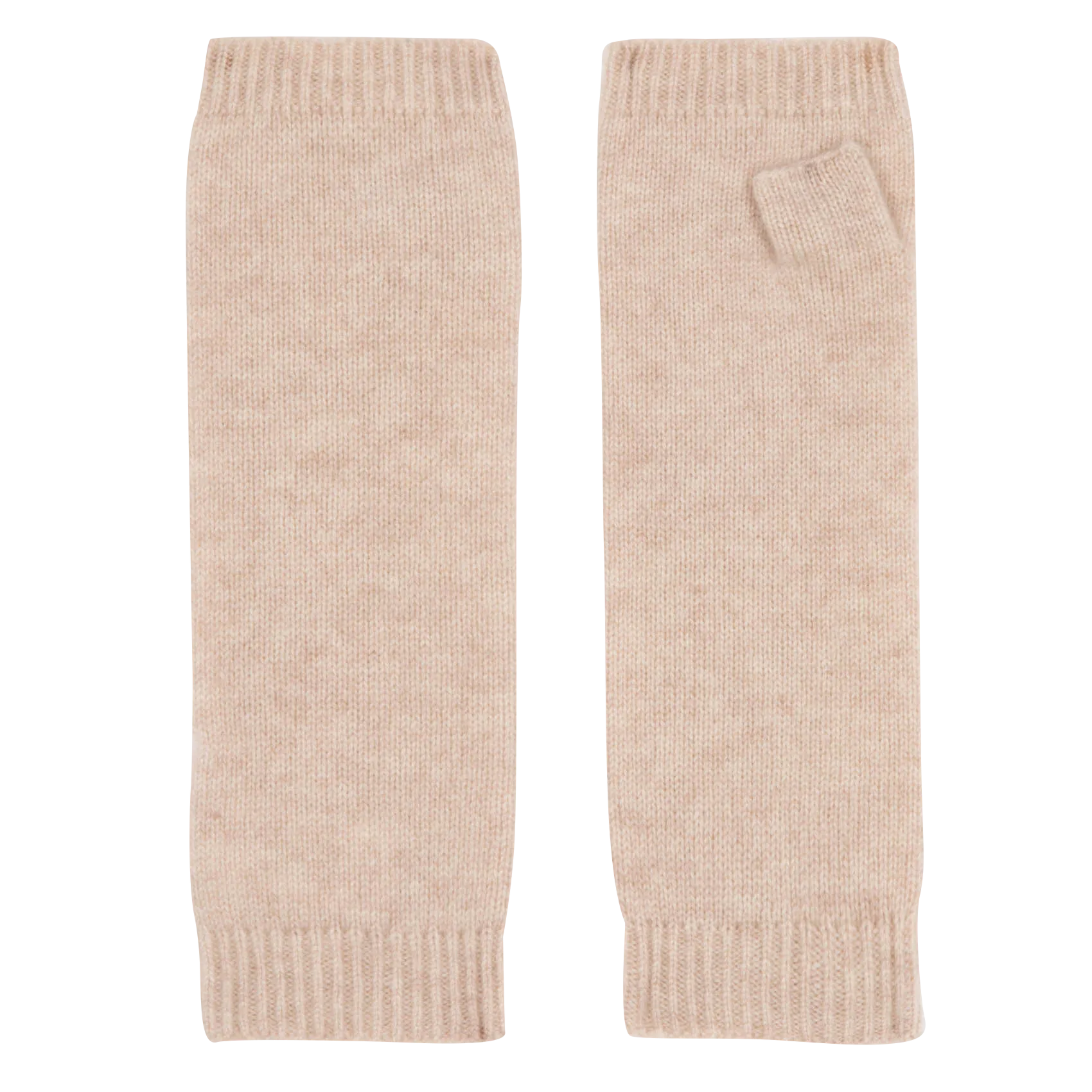 SUD EXPRESS GAROU  MITONES DE CACHEMIRA EN BEIGE