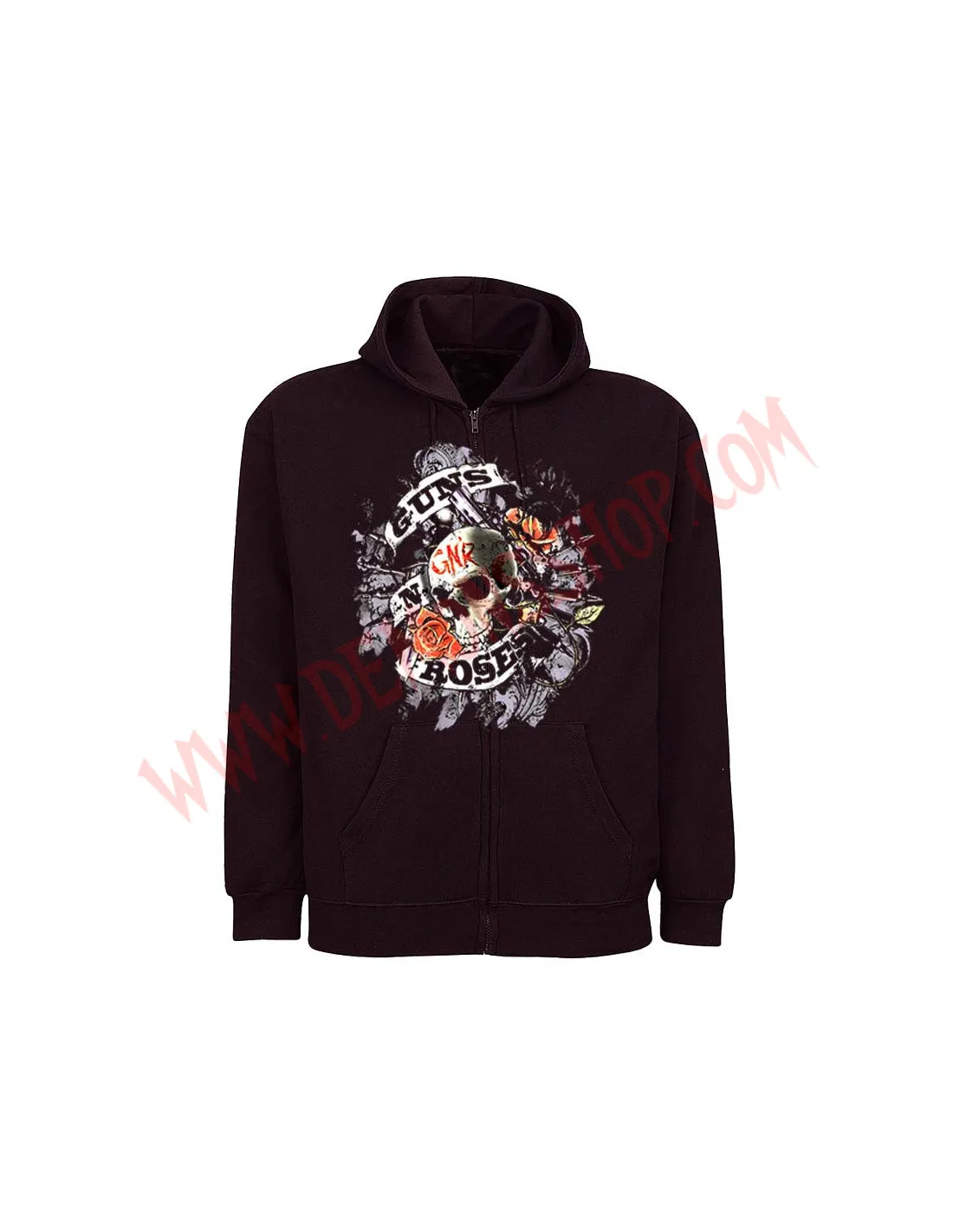 Sudadera Cremallera Guns N Roses
