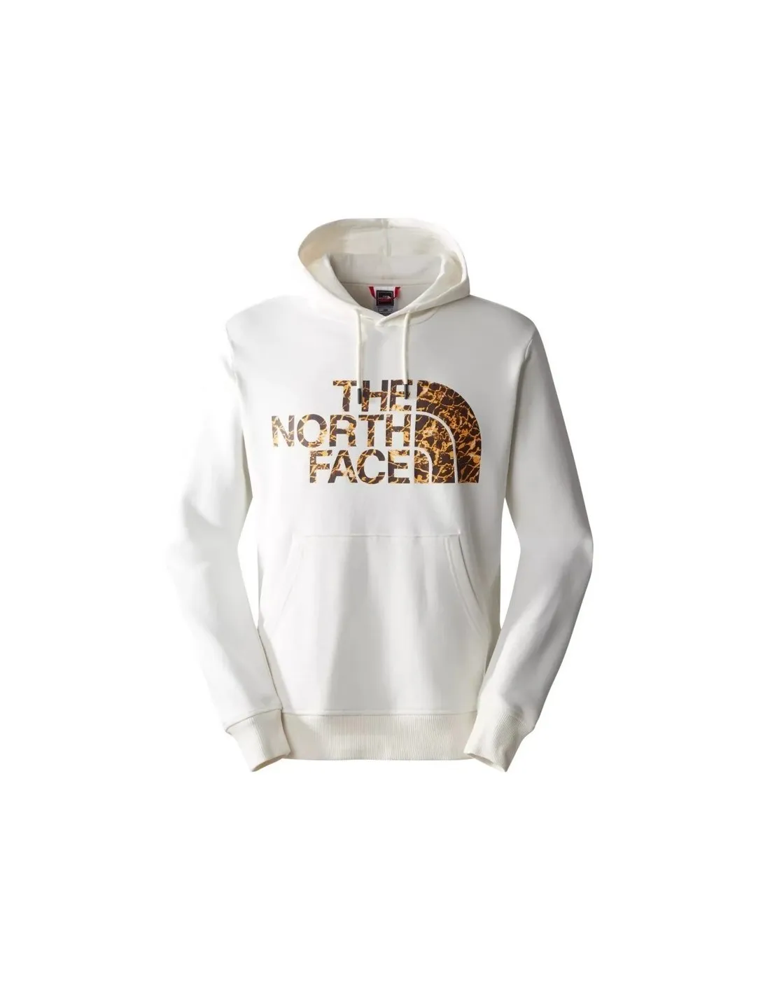 SUDADERA THE NORTH FACE BLANCA LOGO FRONTAL CAPUCHA  ECOOL