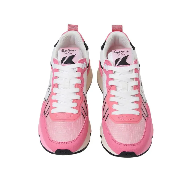 Tenis Pepe Jeans Mujer Brit Pro Neon W Rosa