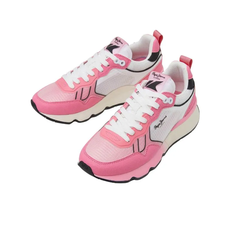 Tenis Pepe Jeans Mujer Brit Pro Neon W Rosa