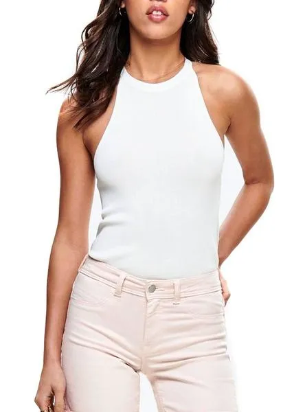 top only brielle blanco mujer