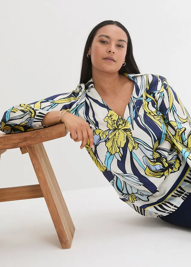 TúNICA NEGROAMARILLOAZUL