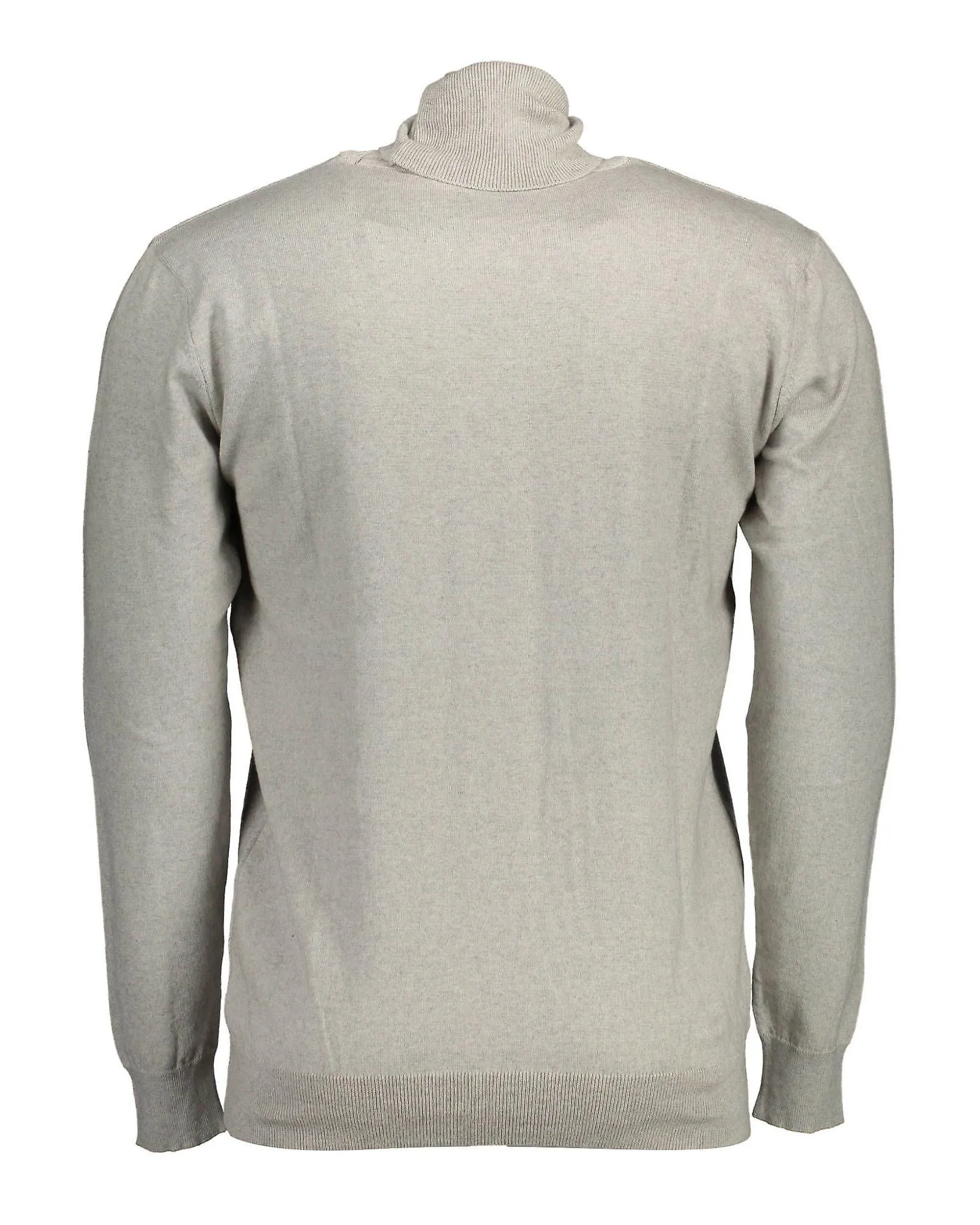 U.S. POLO ASSN. Camisa de algodón bordada de cuello alto