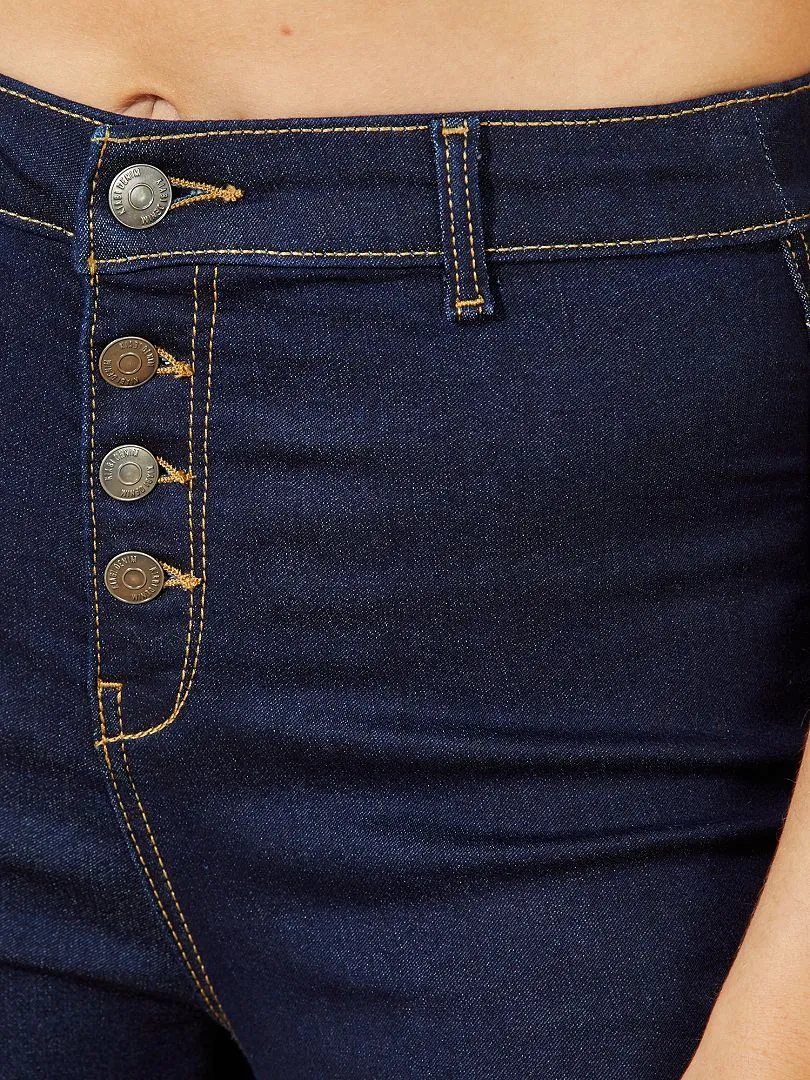 VAQUERO SKINNY CON EFECTO MOLDEADOR  AZUL