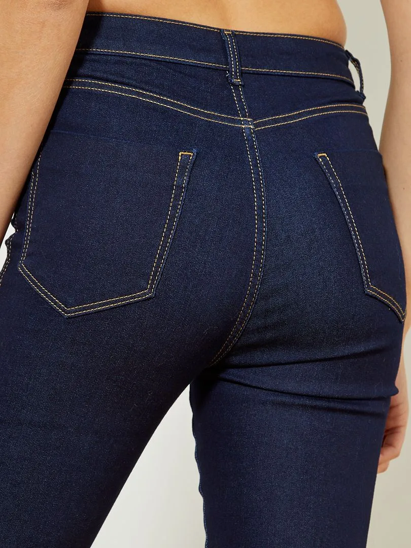 VAQUERO SKINNY CON EFECTO MOLDEADOR  AZUL