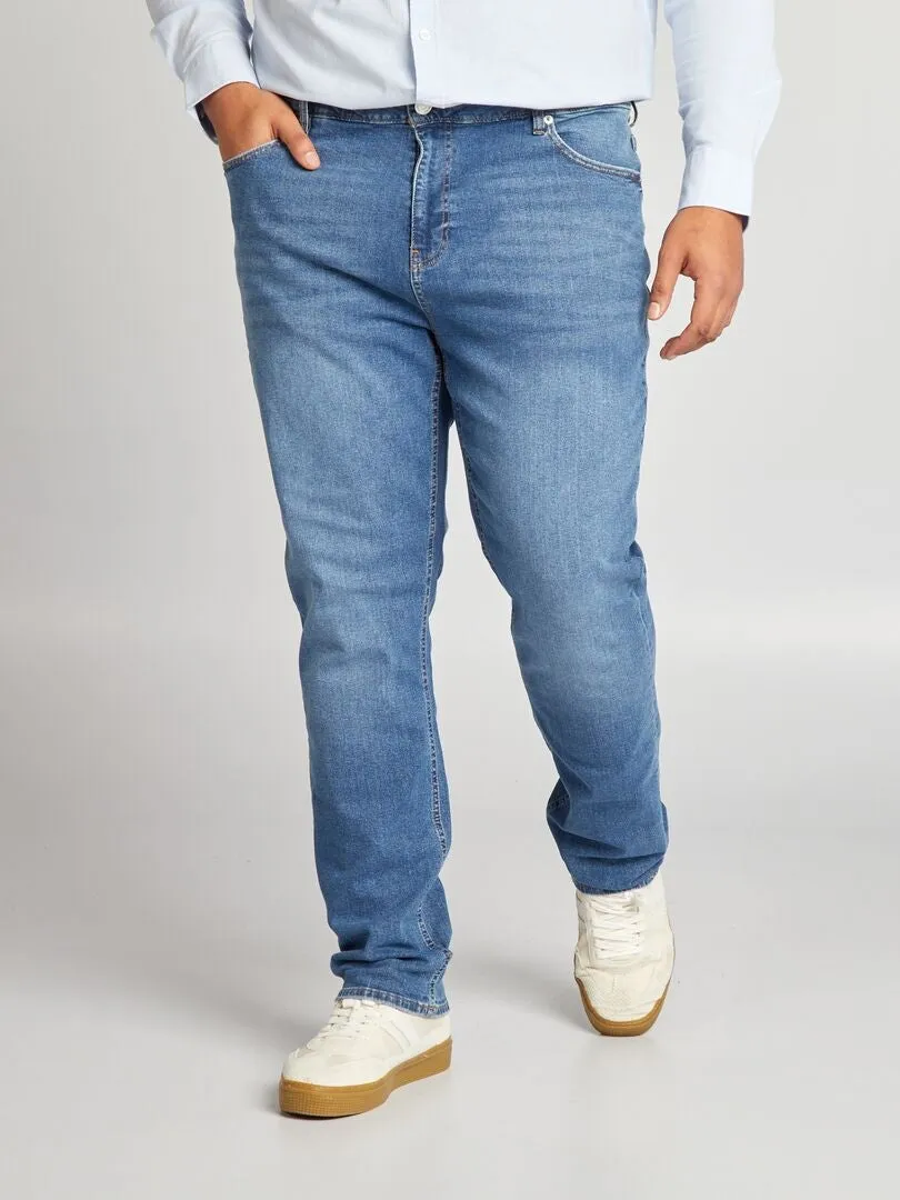 VAQUERO SLIM CON 5 BOLSILLOS  L34  AZUL