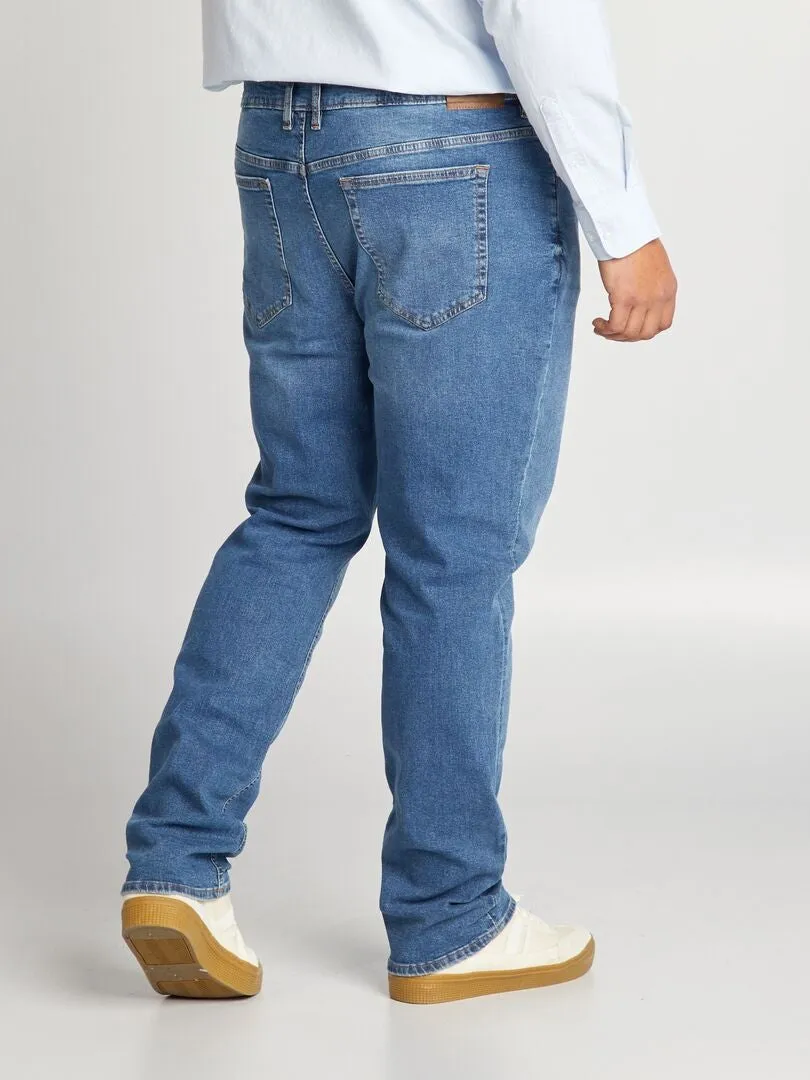 VAQUERO SLIM CON 5 BOLSILLOS  L34  AZUL
